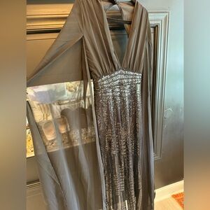 NWOT black custom jumpsuit size Large